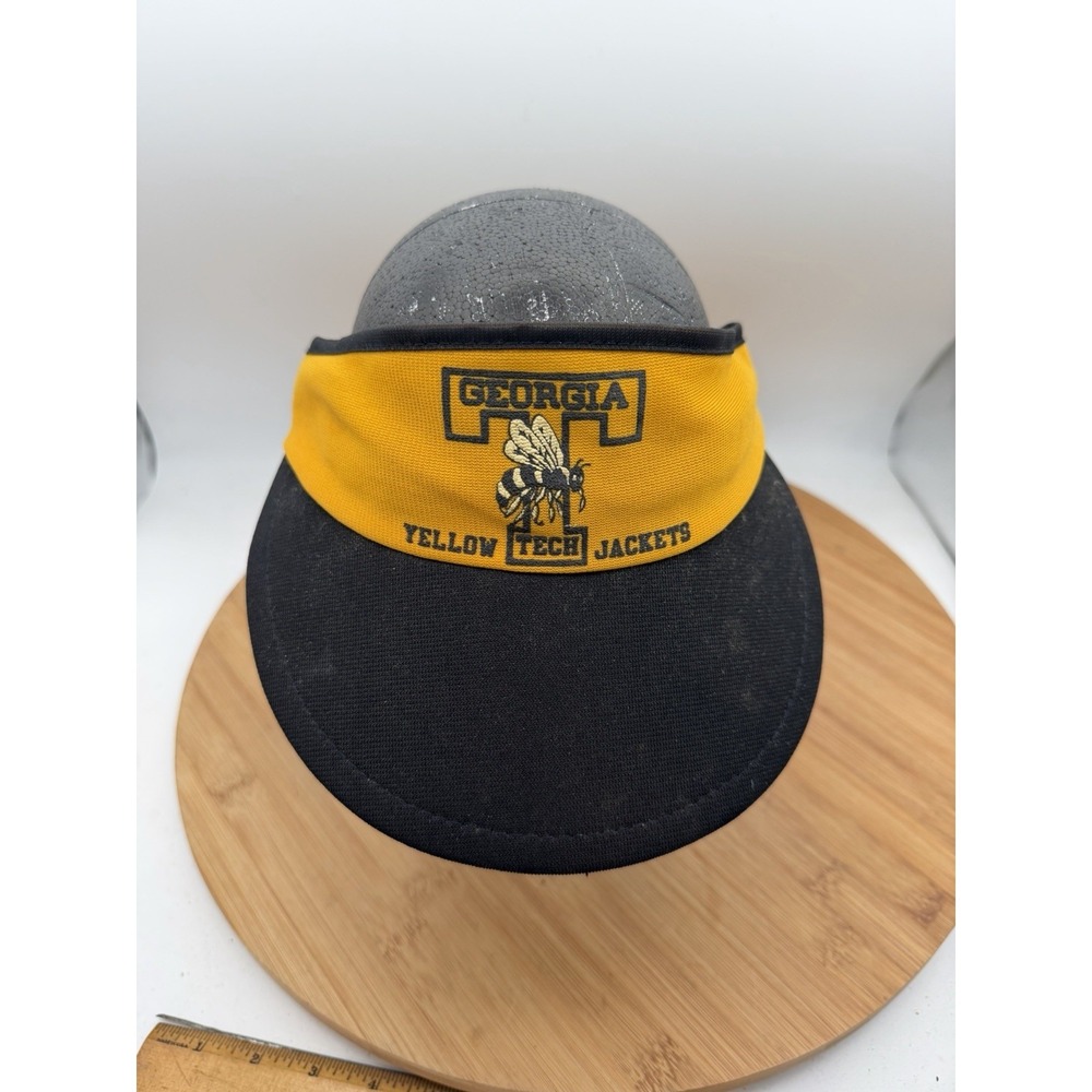 VINTAGE Circa 1970s Georgia Tech Yellowjackets Visor